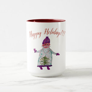 Hally Holidays Santa Claus Tasse