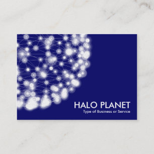 Halo Planet - Tiefe Marine Visitenkarte