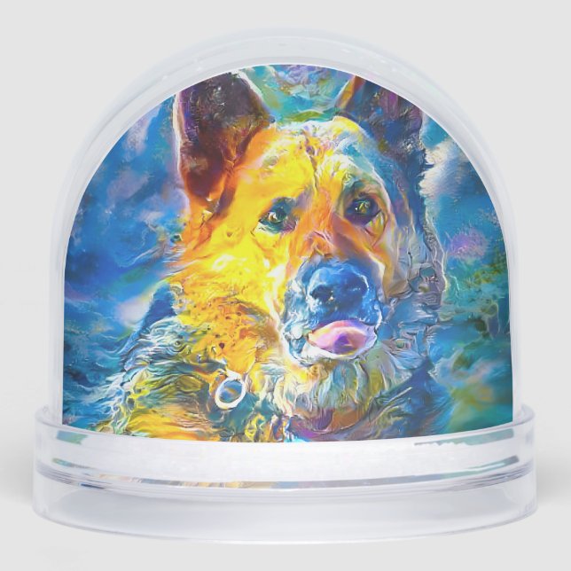 Halo:  Portrait of a German Shepherd  (Avant)