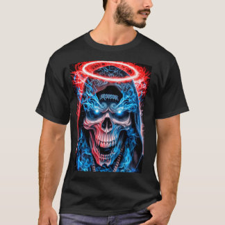 ​Halo Skull Drip T-Shirt