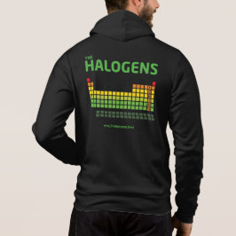 Halogene Zipper Hoodie (mit Website)
