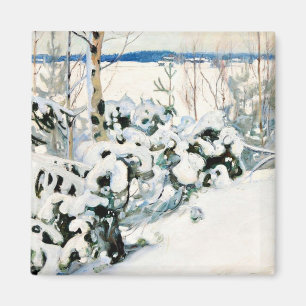 Halonen - Winter in Kinahmi Magnet