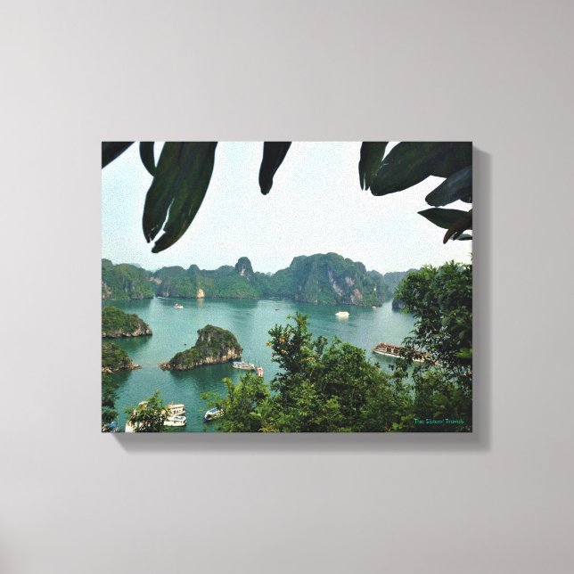 Halong Bay, Vietnam Leinwanddruck (Vorderseite)