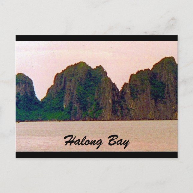Halong-Gipfel Postkarte (Vorderseite)