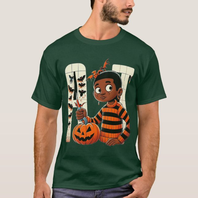 Haloween Junge T - Shirt (Vorderseite)