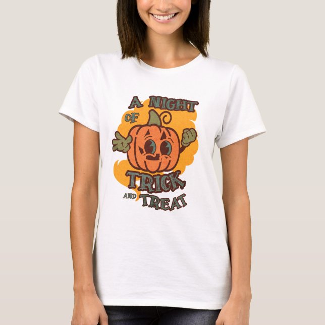 Haloween Pumkin T-Shirt (Vorderseite)