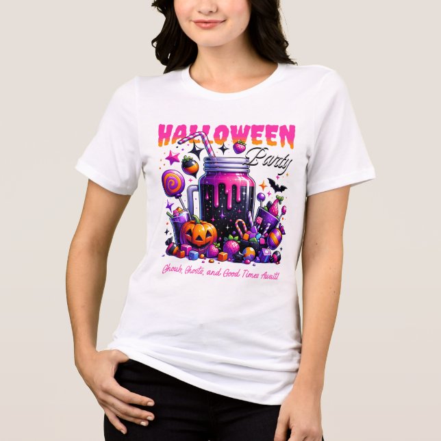 Haloween Tri-Blend Shirt (Vorderseite)
