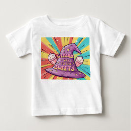 Haloween Wizard Weg zu den Süßigkeiten Baby T-shirt
