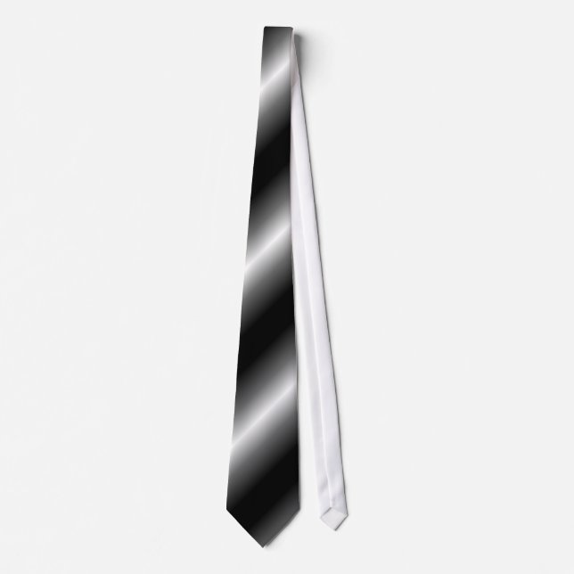 HALS-KRAWATTE DES CHROM-BLACK/WHITE/GREY KRAWATTE (Vorderseite)