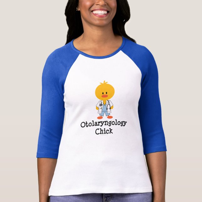 Hals-, Nasen-, Ohrenheilkunde Küken-Shirt T-Shirt (Vorderseite)