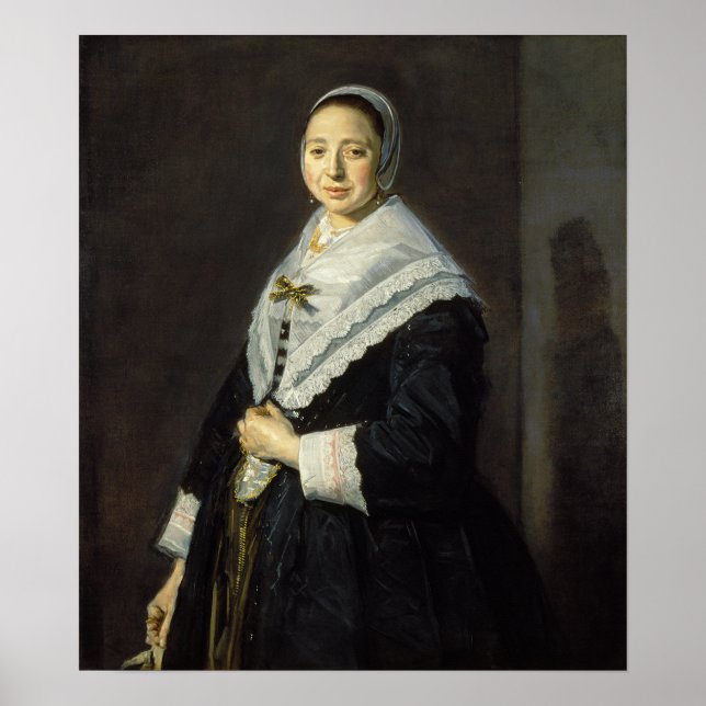 Hals - Portrait einer Frau Poster (Vorne)