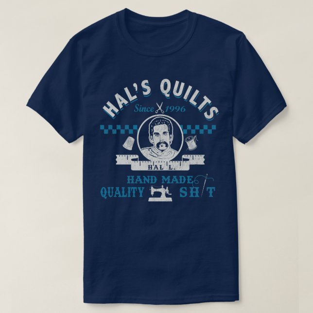 Hals Quilts Happy Gilmore Worn Dks T-Shirt (Design vorne)