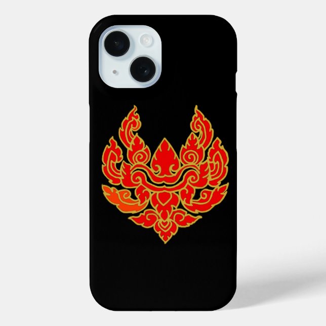 Halsband für Thai-Muster. Case-Mate iPhone Hülle (Rückseite)