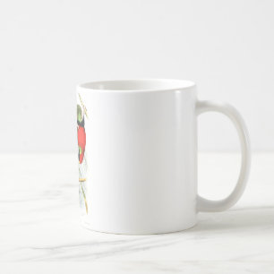 Halsbandsittich Kaffeetasse