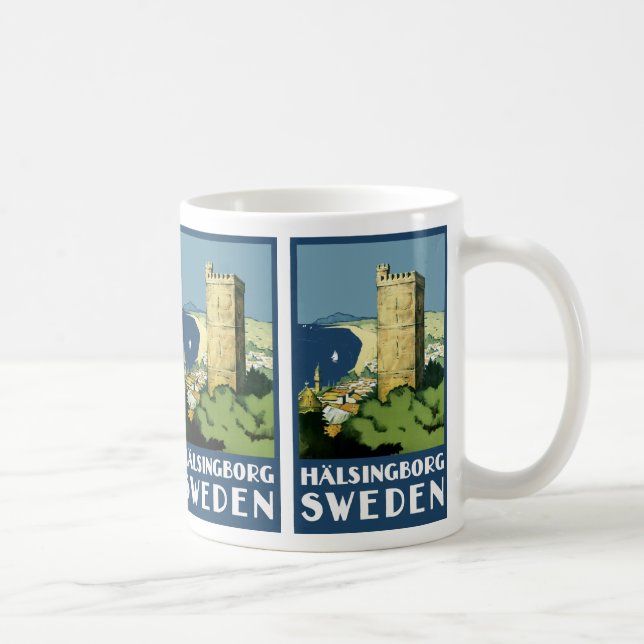 Halsingborg ~ Schweden Kaffeetasse (Rechts)