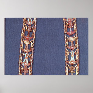 Halskette des aufgehende Sonne Poster