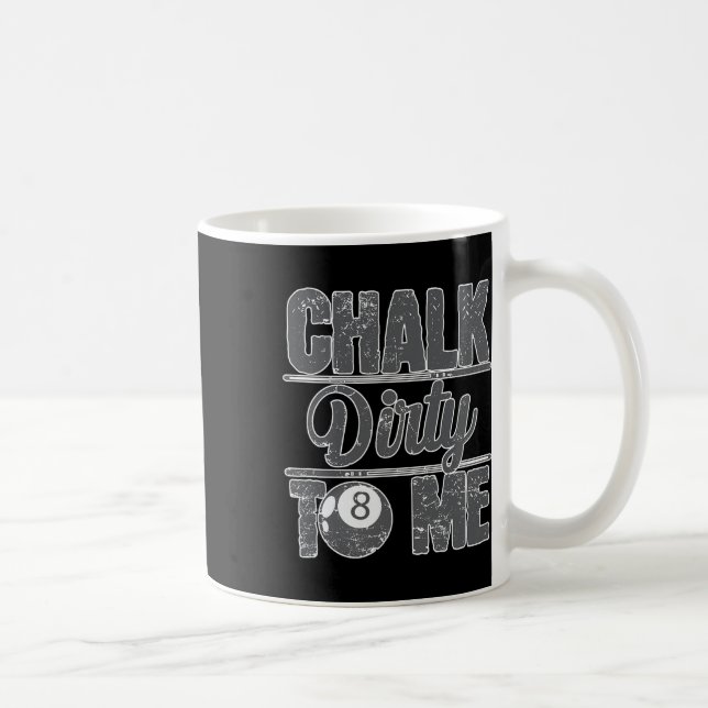 Halskraut für mich Billard 8 Kaffeetasse (Rechts)