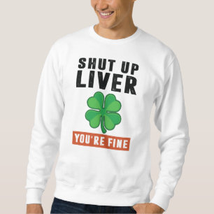 Halsleber Sweatshirt
