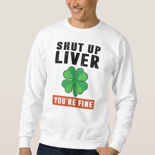 Halsleber Sweatshirt (Vorderseite)