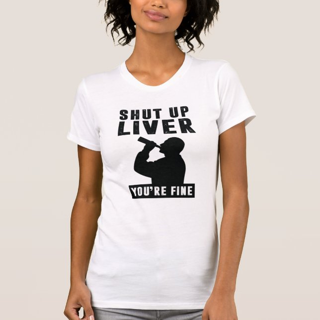Halsleber T-Shirt (Vorderseite)