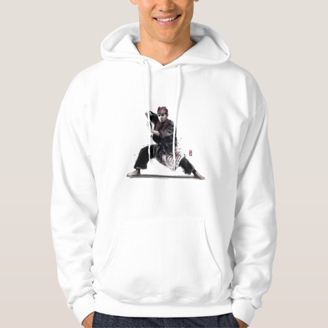 Halssilat. Weißer T - Shirt. Frauen und Kinder. Hoodie (Vorderseite)