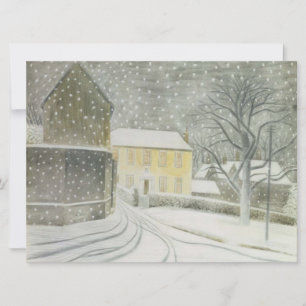 Halstead Road im Schnee (von Eric Ravilious) Karte