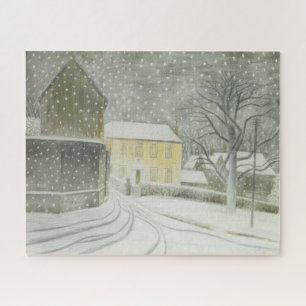 Halstead Road in Snow (von Eric Ravilious)