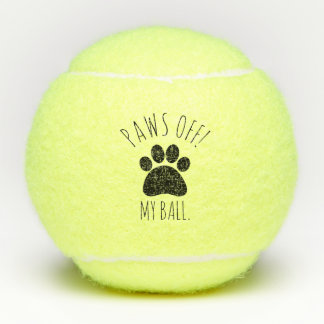 "Halt ab!......................................... Tennisbälle
