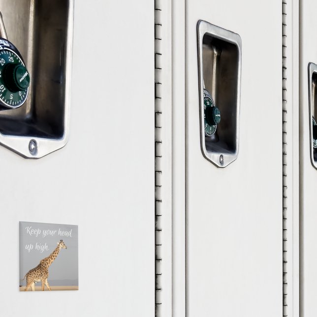 Halt deinen Kopf hoch Magnet (In Situ (Schrank))