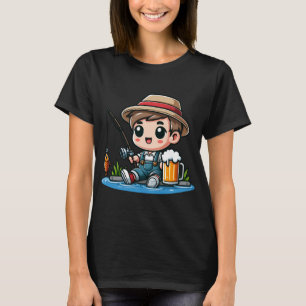 Halt die Klappe und fisch T-Shirt