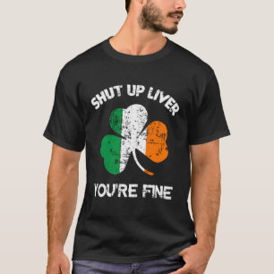 Halt die Leber, du bist ein schöner Langschläfer S T-Shirt