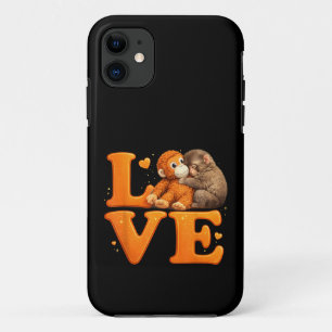 Halt durch, Punch Monkey Süßer Baby Makak Case-Mate iPhone Hülle