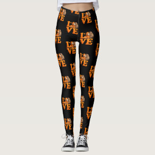 Halt durch, Punch Monkey Süßer Baby Makak Leggings