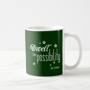 Halt in der Möglichkeit Kaffeetasse