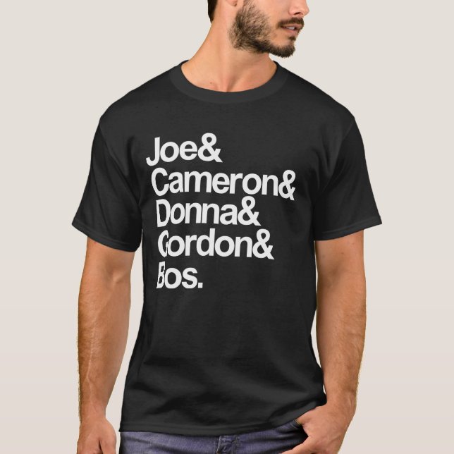 Halt-und Fang-Feuer-Charaktere T-Shirt (Vorderseite)
