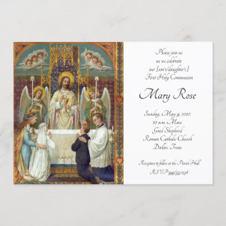 Halte dans les premières invitations de communion