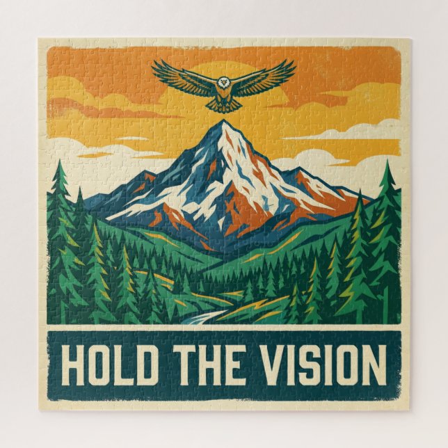 Halte die Vision (Vertikal)