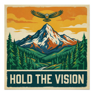 Halte die Vision Poster