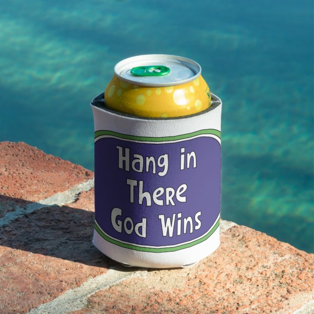 Halte durch - Gott siegt Dosenkühler (In Situ Pool)