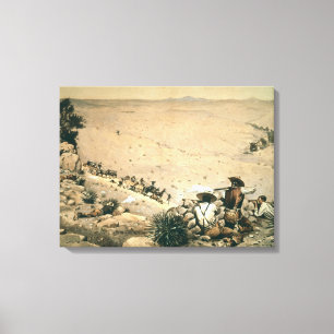 "Halten", c.1900 (Öl auf Leinwand) Leinwanddruck