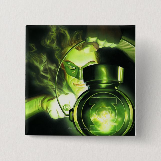 Halten der grünen Laterne Button (Vorderseite)