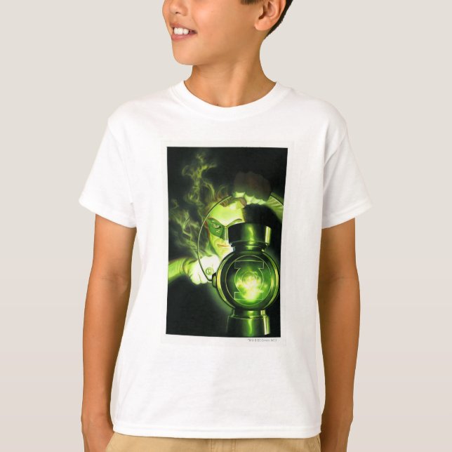 Halten der grünen Laterne T-Shirt (Vorderseite)