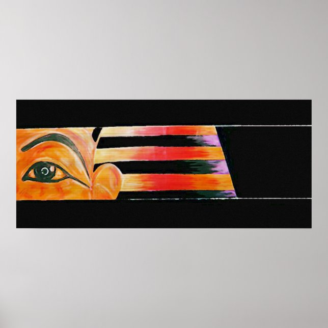 Halten Sie an Ihrem Vision V fest - Matrixpapierdr Poster (Vorne)