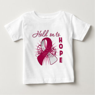 Halten Sie an, um - Kopf-Hals-Karzinom zu hoffen Baby T-shirt