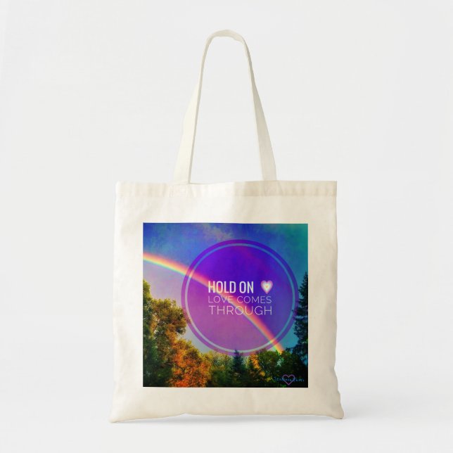 HALTEN SIE AUF HELLER TASCHE <3 (Vorne)