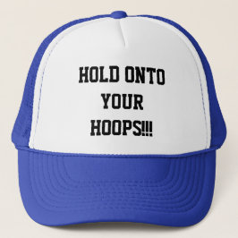 Halten Sie den Basketballhut an Ihren Hoops fest Truckerkappe