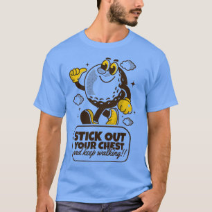 Halten Sie Ihre Brust fest und behielt Sie 1 T-Shirt