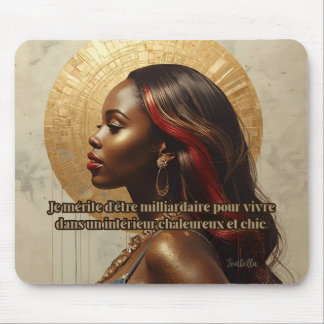 Halten Sie Ihren Schreibtisch stilvoll und funktio Mousepad