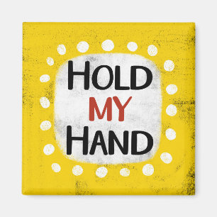 Halten Sie mein Handmagazin Kühlschrank Magnet