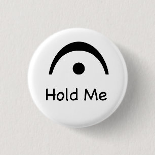 Halten Sie mich Fermata-Musik-Knopf Button